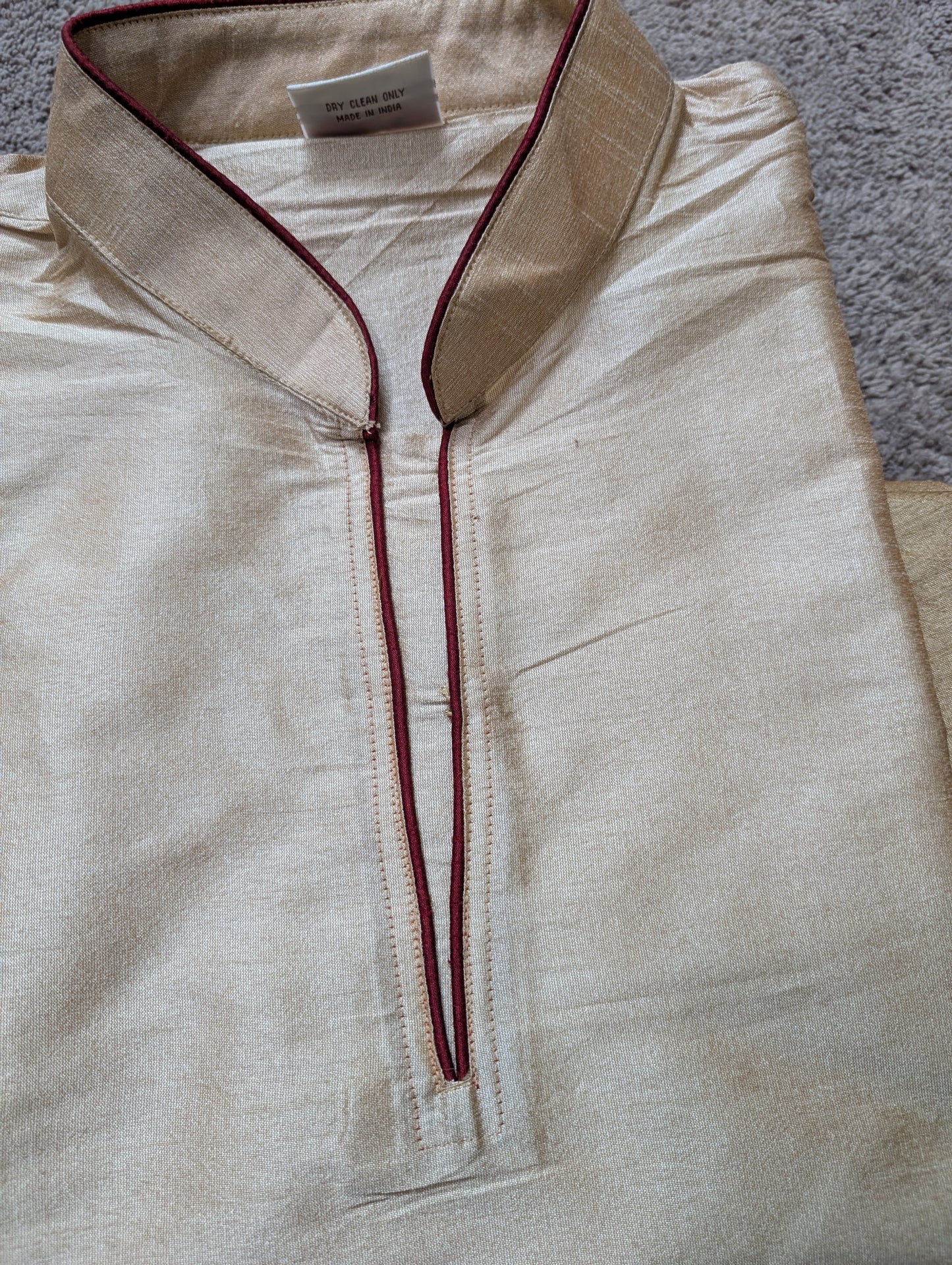 The Champagne Glow Kurta Set