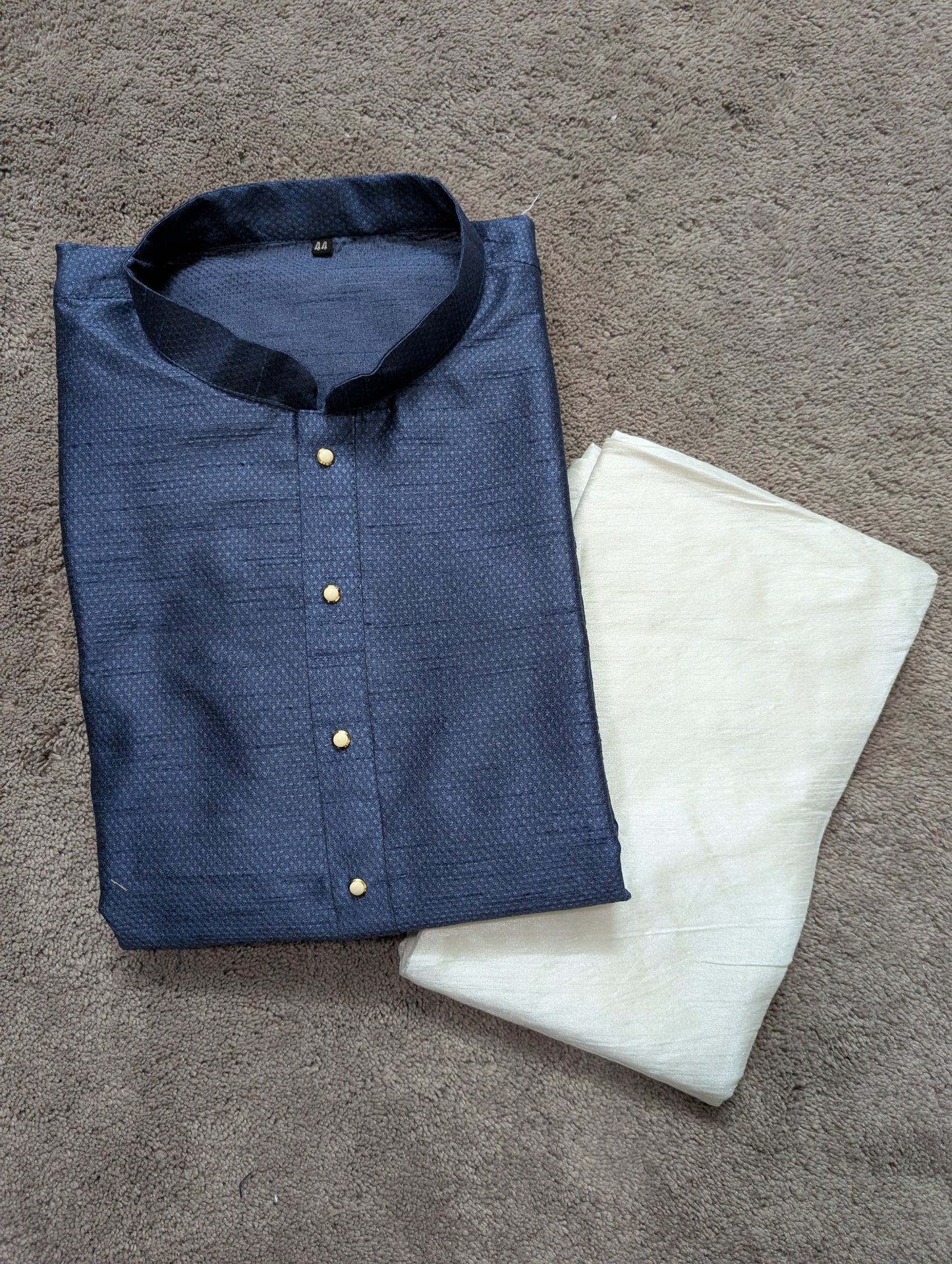 The Serene Blue Comfort Kurta Set