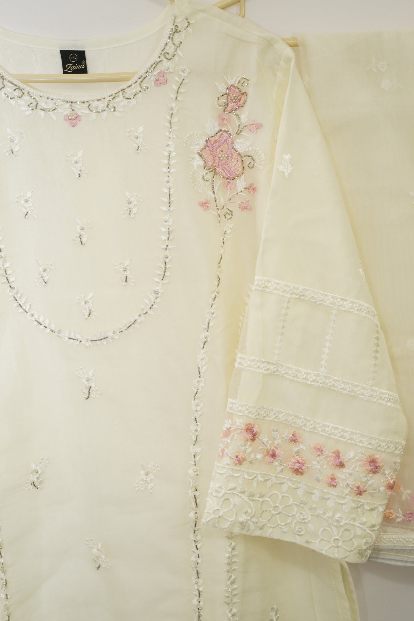 Pearlescent Petals Suit