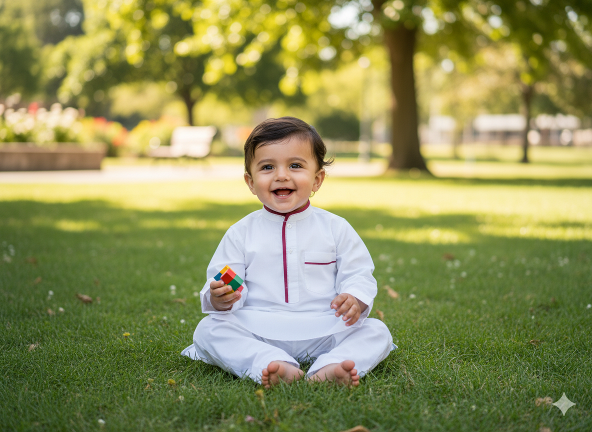 Classic White/Maroon Piping Kurta Pajama