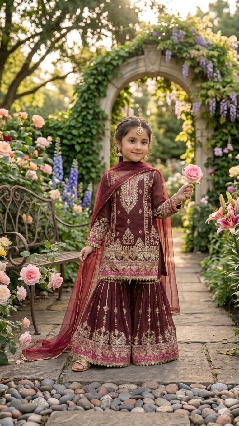 Royal Crimson & Gilded Rose