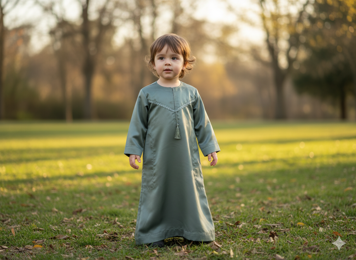 Sage Green Heritage Thobe