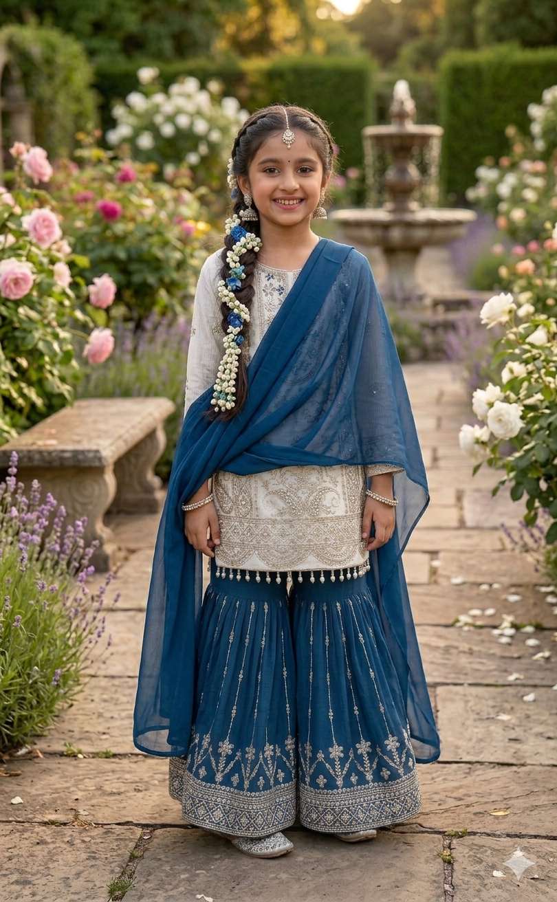 Imperial Ivory & Prussian Blue
