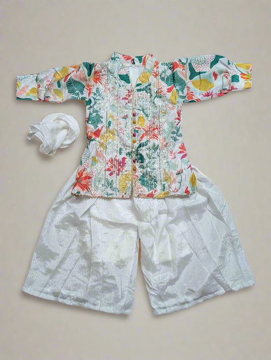 Snow Bloom Girls' Festive Set