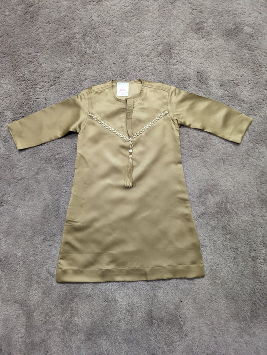 Golden Desert Charm Boys Thobe