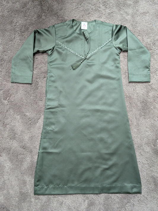 Sage Green Heritage Thobe
