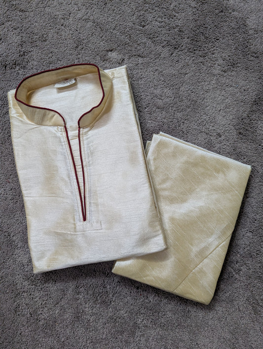 The Royal Alabaster Kurta Set
