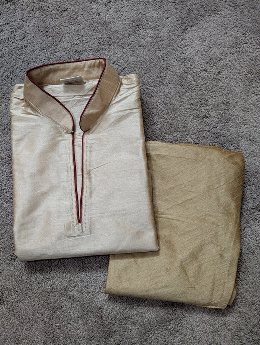 The Champagne Glow Kurta Set