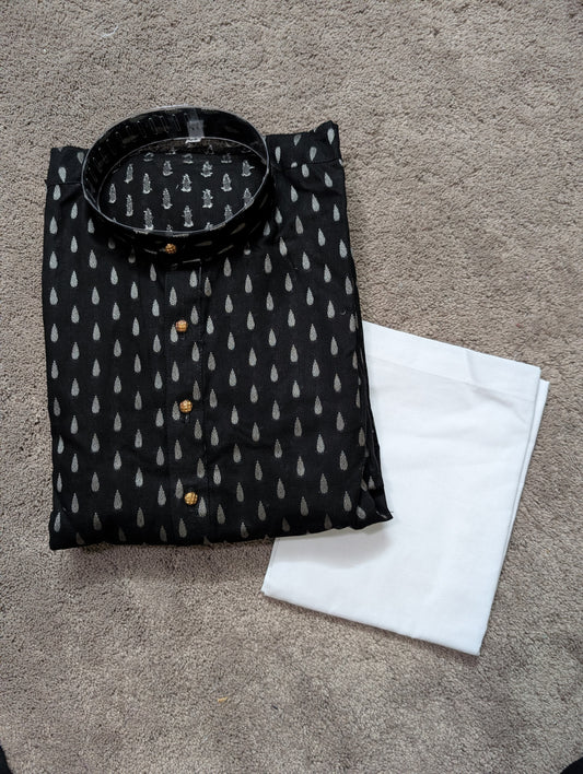 Midnight Whisper Kurta & Pyjama
