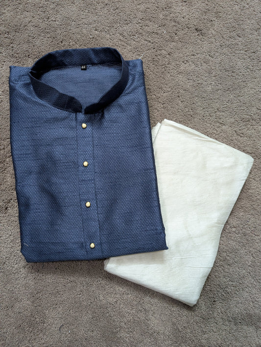 The Serene Blue Comfort Kurta Set