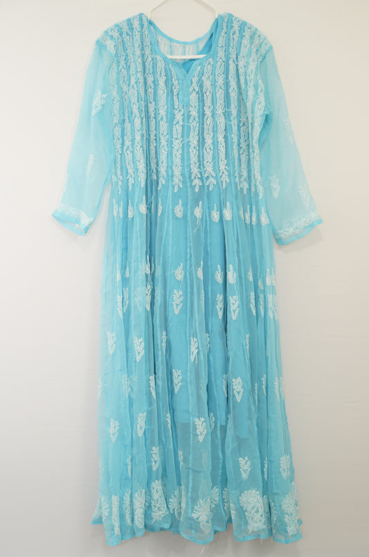 Noor-e-Neel Sky Anarkali
