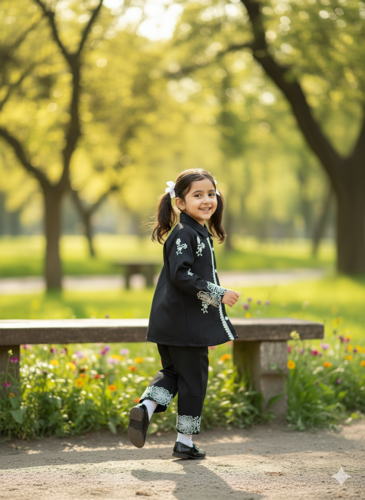 Elegant Embroidered Co-ord Set