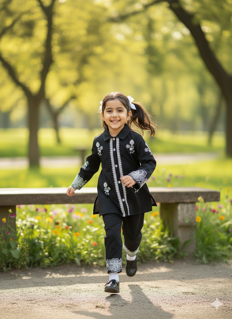 Elegant Embroidered Co-ord Set
