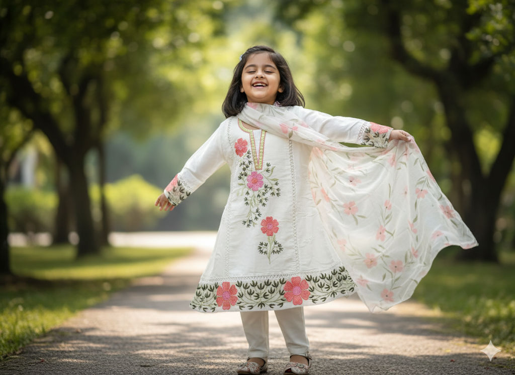 Sweet Blossom Comfort Kurta Set